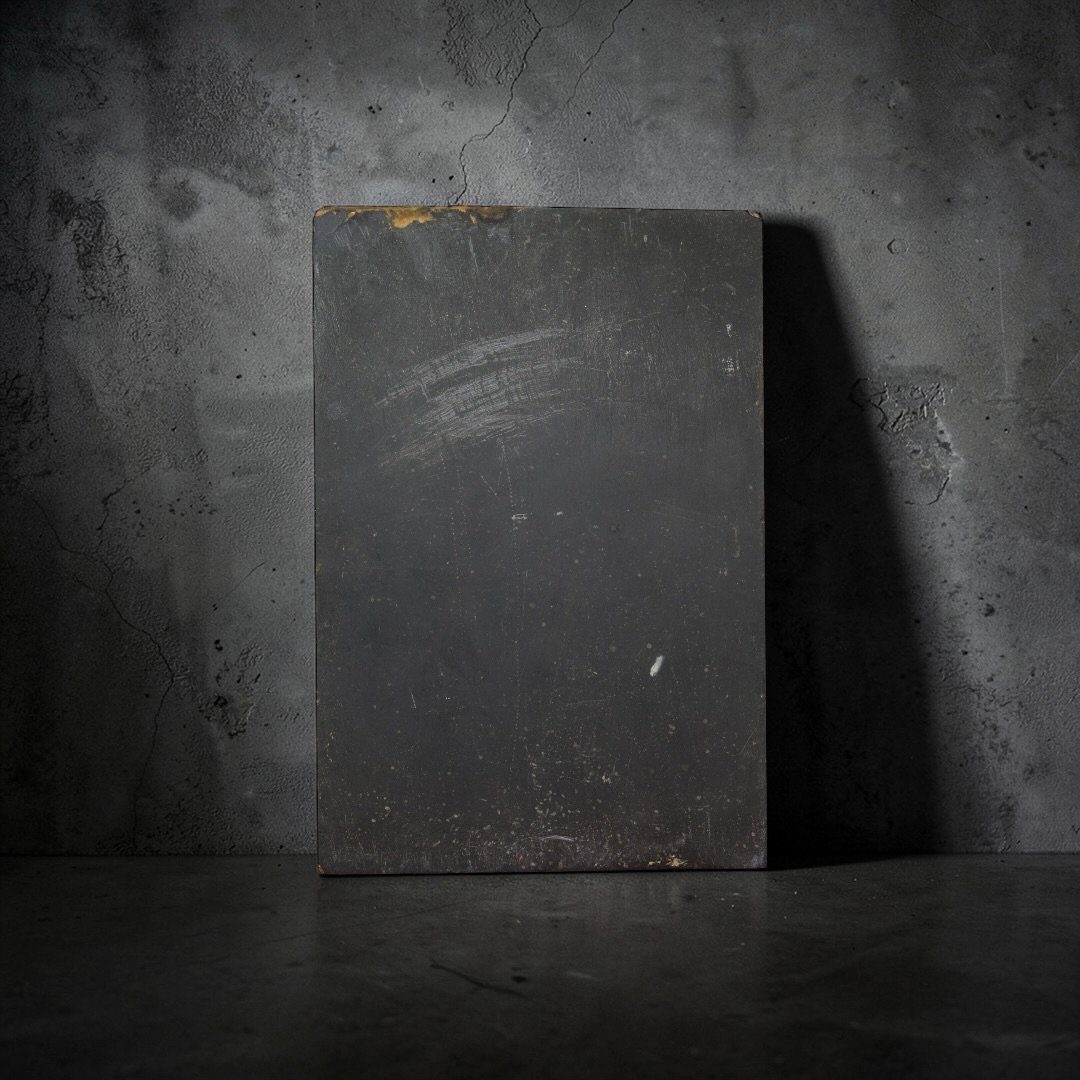 Madonna Dipinta Su Lavagna - XVII Secolo-photo-3